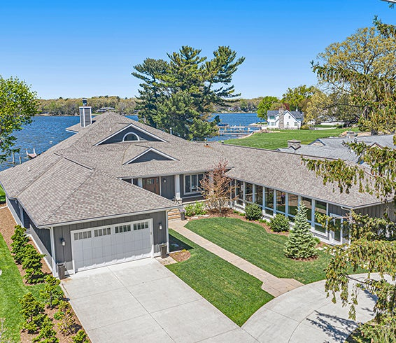 Home for sale on Lake Macatawa in Michigan