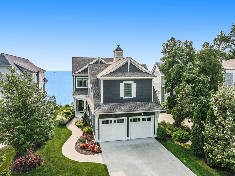 Home for sale on Lake Michigan